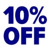 10% off + FREE Shipping!