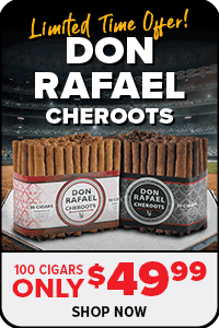 100 Don Rafael Cheroots for only $49.99