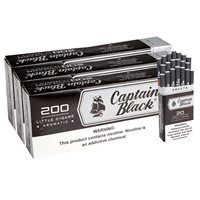 Captain Black Sweets Natural Filtered Sweet 3-Fer (Cigarillos) (3.8"x20) Pack of 600