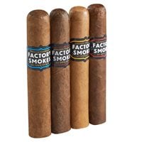 Factory Smokes 4pk Assortment  4-Cigar Sampler