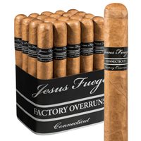J. Fuego Factory Overruns Gran Robusto Connecticut (5.0"x52) PACK (20)