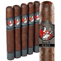 La Gloria Cubana Serie R Black No. 58 Nicaraguan (Gordo) (6.7"x58) PACK (5)