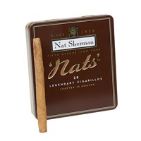 Nat Sherman Nat&#39;S Selection Cigarillo Connecticut (Cigarillos) (3.5"x22) PACK (20)