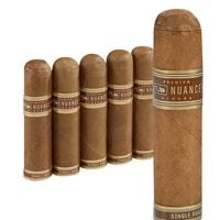 Nub By Oliva Cafe Cappuccino Connecticut Gordito Infused 5 Pack (Gordo) (4.0"x60) Pack of 5