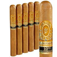 Perdomo Reserve 10th Anniversary Champagne Connecticut (Churchill) (7.0"x54) Pack of 5