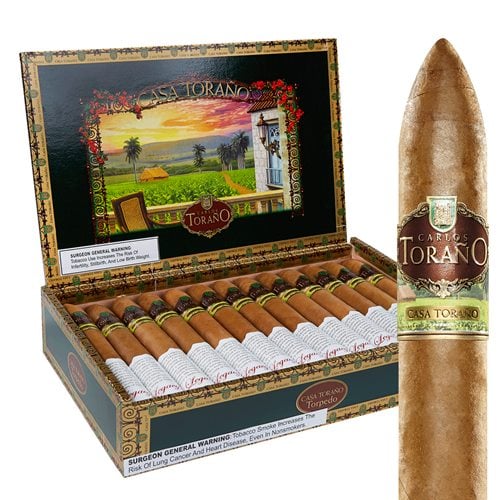 Torano Casa Torano Torpedo Connecticut Box of 25 Cigars