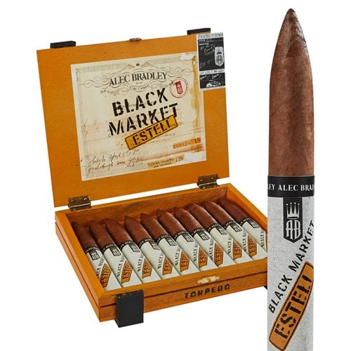 Alec Bradley Black Market Esteli Torpedo Nicaraguan Box of 24 Cigars