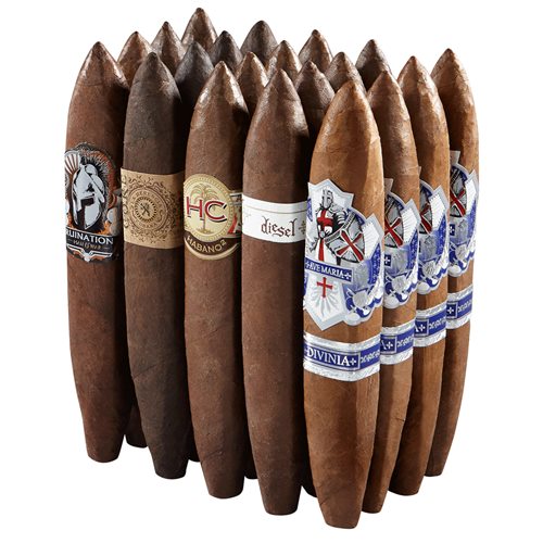 AJ's Box-Pressed Perfecto Mega-Selection  20-Cigar Sampler