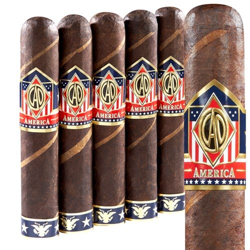CAO America Potomac 5 Pack Fever (Robusto) (5.0"x56) Pack of 5