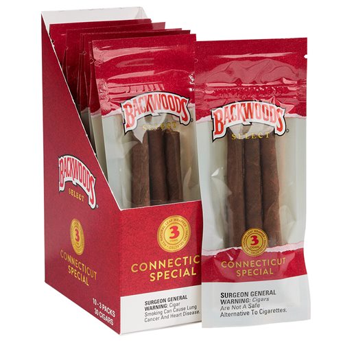 Backwoods Select Connecticut Special (Cigarillos) (4.5"x32) Pack of 30