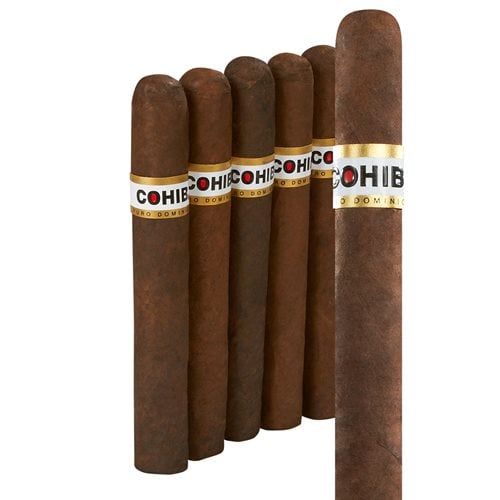 Cohiba Puro Dominicana Robusto 5 Pack Fever (5.5"x50) Pack of 5