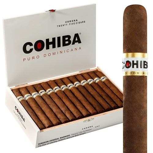 Cohiba Puro Dominicana (Corona) (5.2"x44) Box of 25