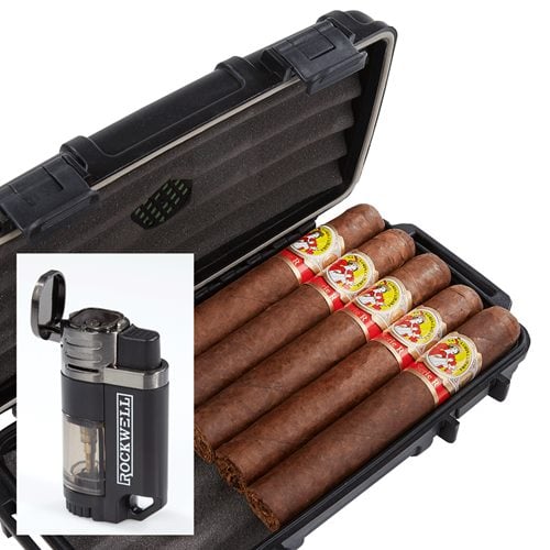 Grab 'n Go Kit: La Gloria Serie R + Herf-a-Dor  5-Cigar Sampler