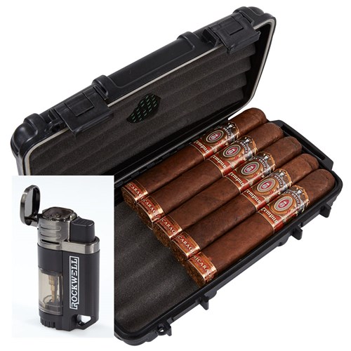 Grab 'n Go Kit: AB Tempus Nicaragua + Herf-a-Dor  5-Cigar Sampler
