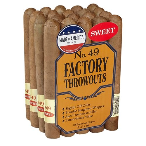 Factory Throw-Outs No. 49 - Sweet (Robusto) (5.5"x49) PACK (20)