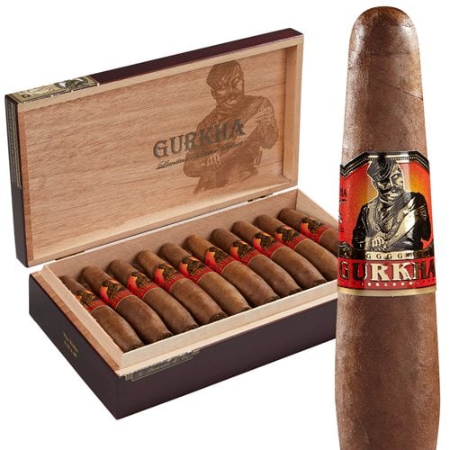 Gurkha Master Select Parejo (Figurado) (4.5"x60) Box of 20