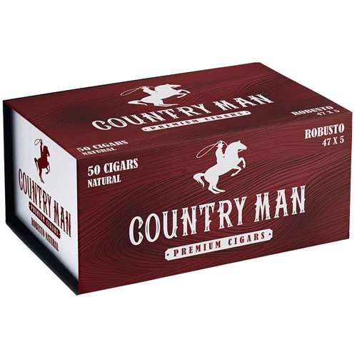 Country Man by Good Times Robusto (5.0"x47) Box of 50