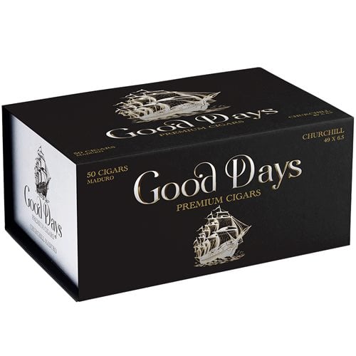 Good Days Factory 2nds Maduro Churchill (6.5"x49) Box of 50