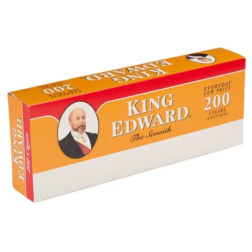 King Edward Filtered Cigarillos (4.3"x29) Pack (200)