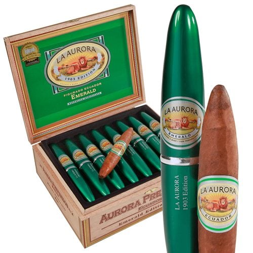 La Aurora Preferidos Emerald No. 2 Tubos Cigars