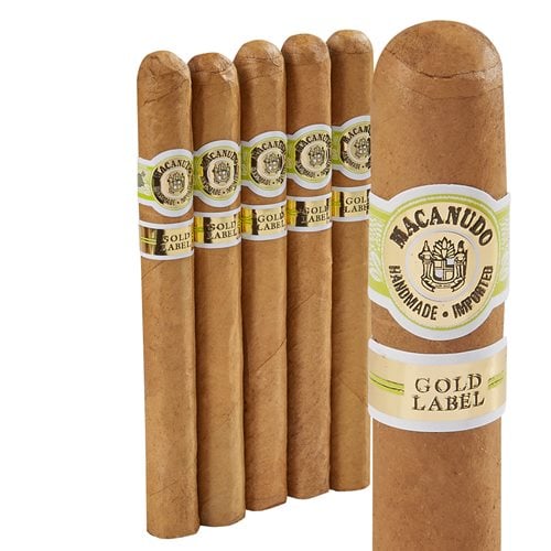Macanudo Gold Label Shakespeare Lonsdale Connecticut (6.5"x45) PACK (5)
