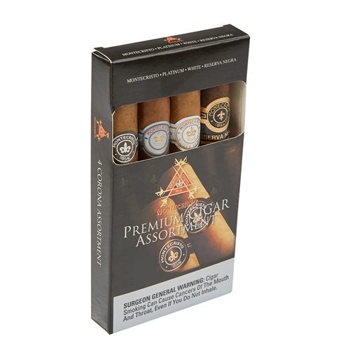 Montecristo Premium Cigar Assortment  SAMPLER (4)