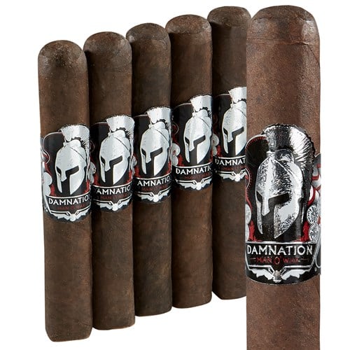Man O' War Damnation Robusto No. 1 Maduro Pack of 5 Cigars