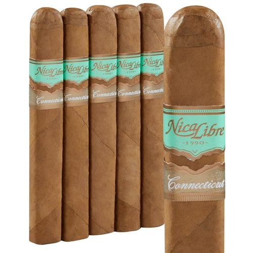 Nica Libre Connecticut (Toro) (6.0"x52) Pack of 5