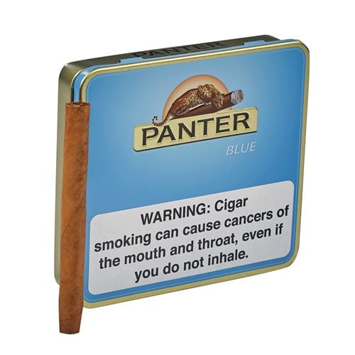 Panter Blue Natural Mini Cigarillo (Cigarillos) (3.0"x21) Pack of 20