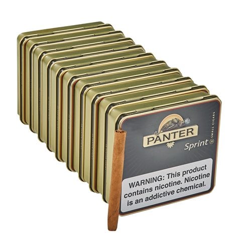 Panter Sprint Natural Mini Cigarillo (Cigarillos) (3.0"x21) Pack of 200