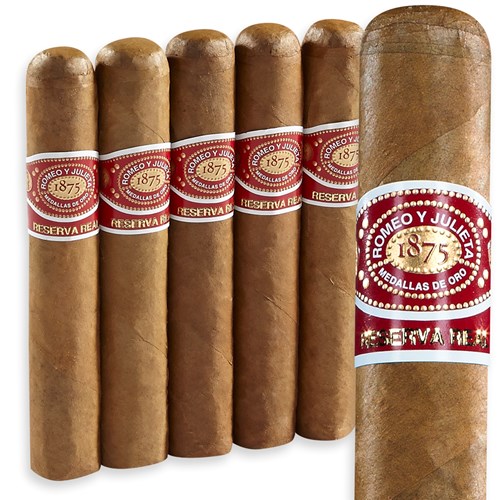 Romeo y Julieta Reserva Real Robusto Connecticut (5.0"x52) Pack of 5