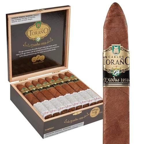 Torano Exodus Gold 1959 Torpedo Habano Box of 24 Cigars