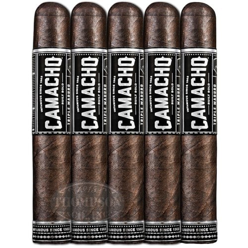 Camacho Triple Maduro Robusto 5-Pack Cigars