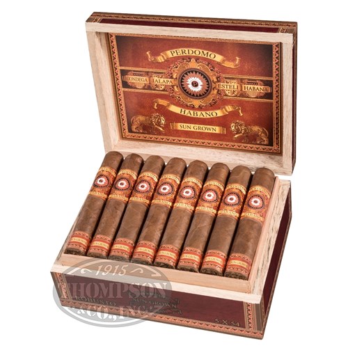 Perdomo Habano Bourbon Barrel Aged Robusto Sun Grown Cigars