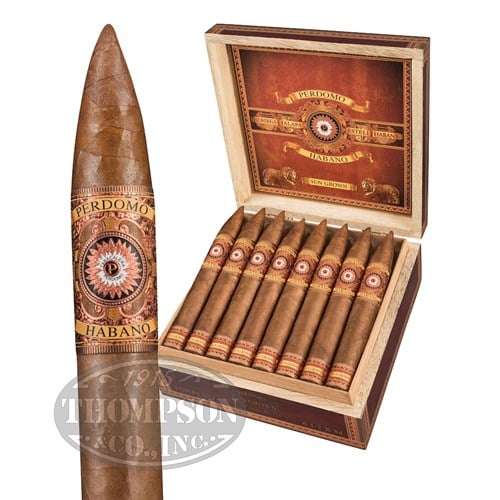 Perdomo Habano Bourbon Barrel Aged Torpedo Sun Grown Cigars