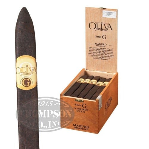 Oliva Serie G Torpedo Maduro Box of 24 Cigars