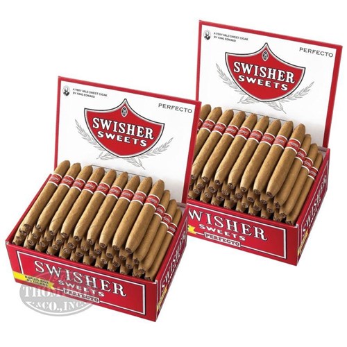 Swisher Sweets Perfecto Natural Sweet 2-Fer 120-Count Cigars