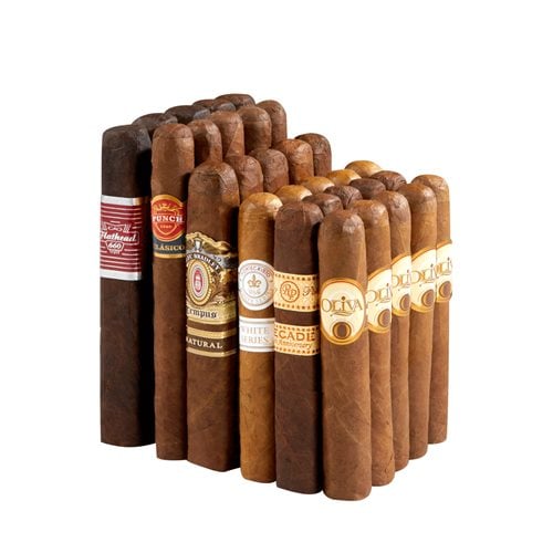 90+ Rated Fan Favorites Mega-Haul  30-Cigar Sampler
