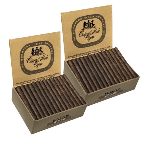 Thompson Dominican Maduro 2-Fer (Cigarillos) (4.5"x32) Pack of 100