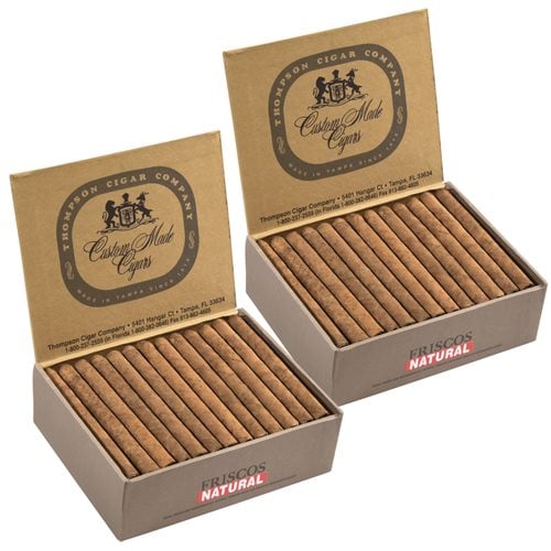 Thompson Dominican Natural 2-Fer (Cigarillos) (4.5"x32) Pack of 100