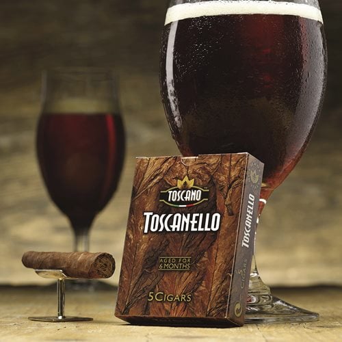 Toscanello Cheroots Natural (Cigarillos) (3.0"x38) Pack of 5
