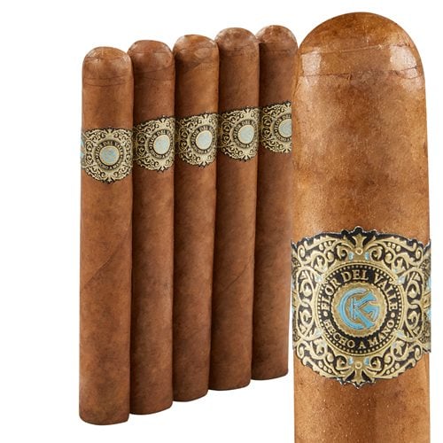 Warped Cigars Flor Del Valle (Corona Especial) (5.6"x48) Pack of 5
