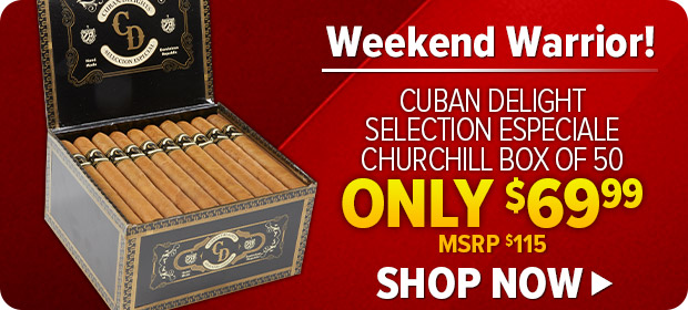 Cuban Delight Selection Especiale Churchill Box of 50