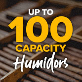 Up to 100 Capacity Humidors
