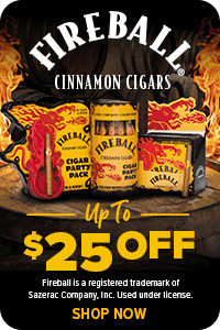 Up to $25 Off Fireball Cigars