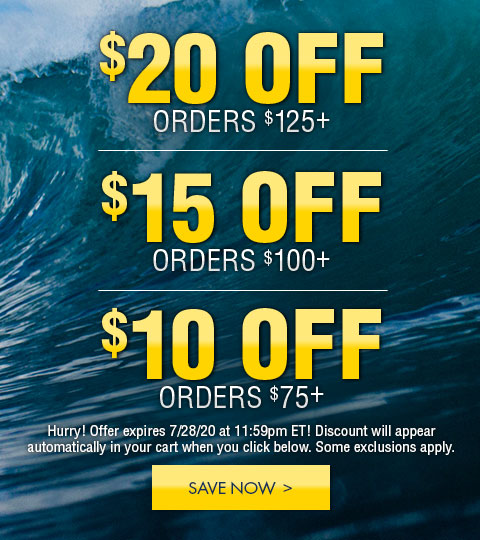 Take $20 Off Orders Over $125+ | Take $10 Off Orders Over $75+