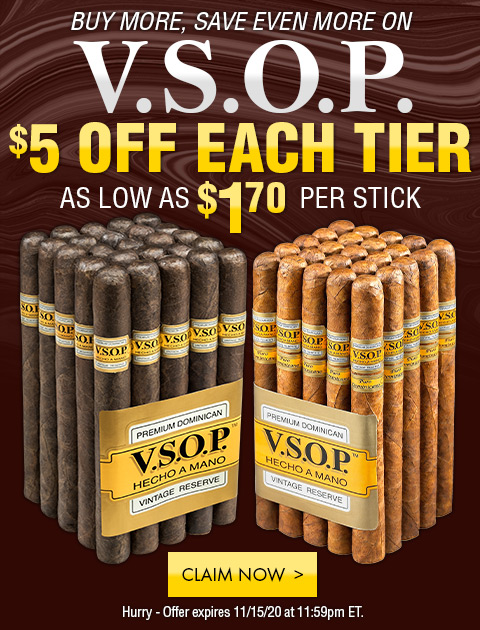 Buy More, Save EVEN More On VSOP