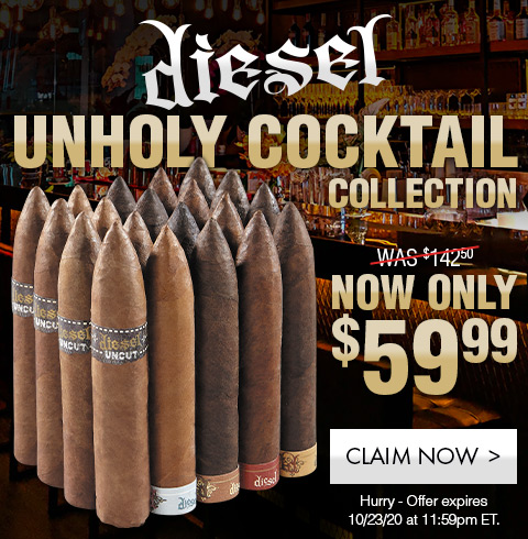 SAMPLER SATURDAY: Diesel Unholy Cocktail Collection - NOW: $59.99