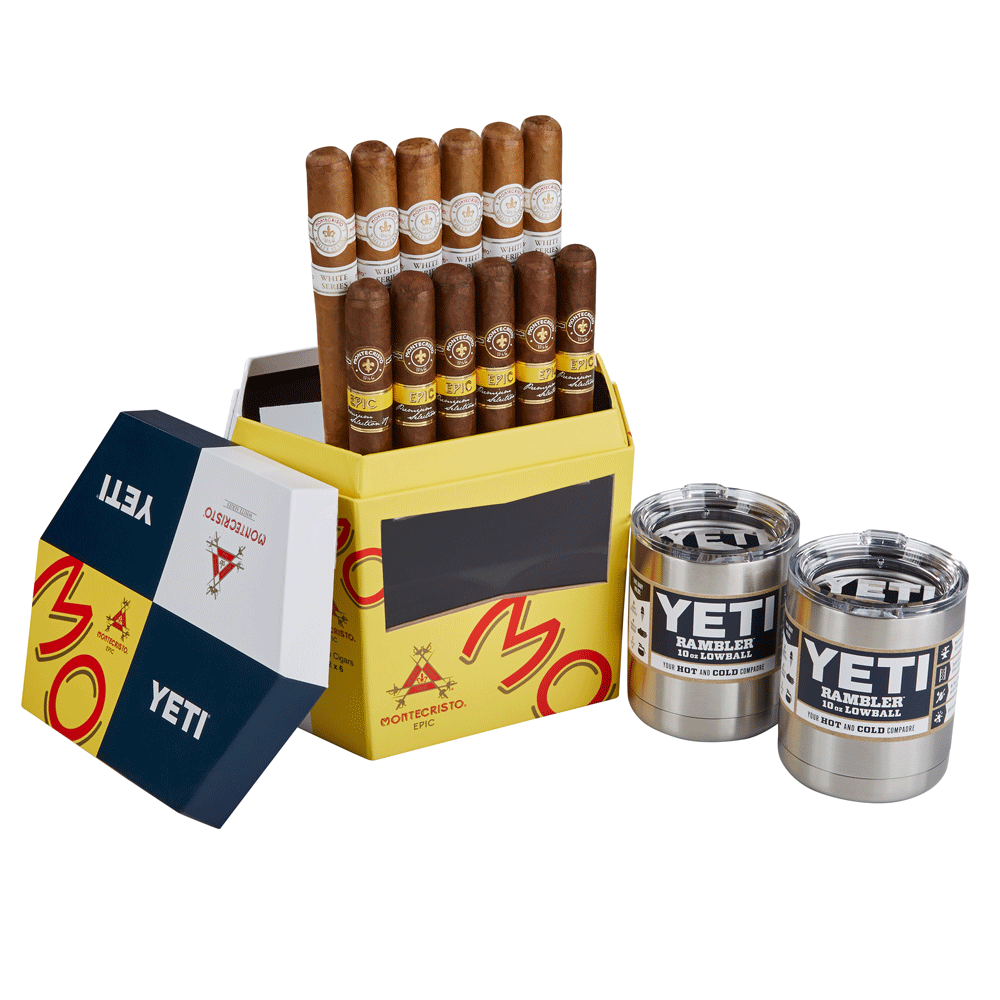 Montecristo + YETI 12-Cigar Gift Set 