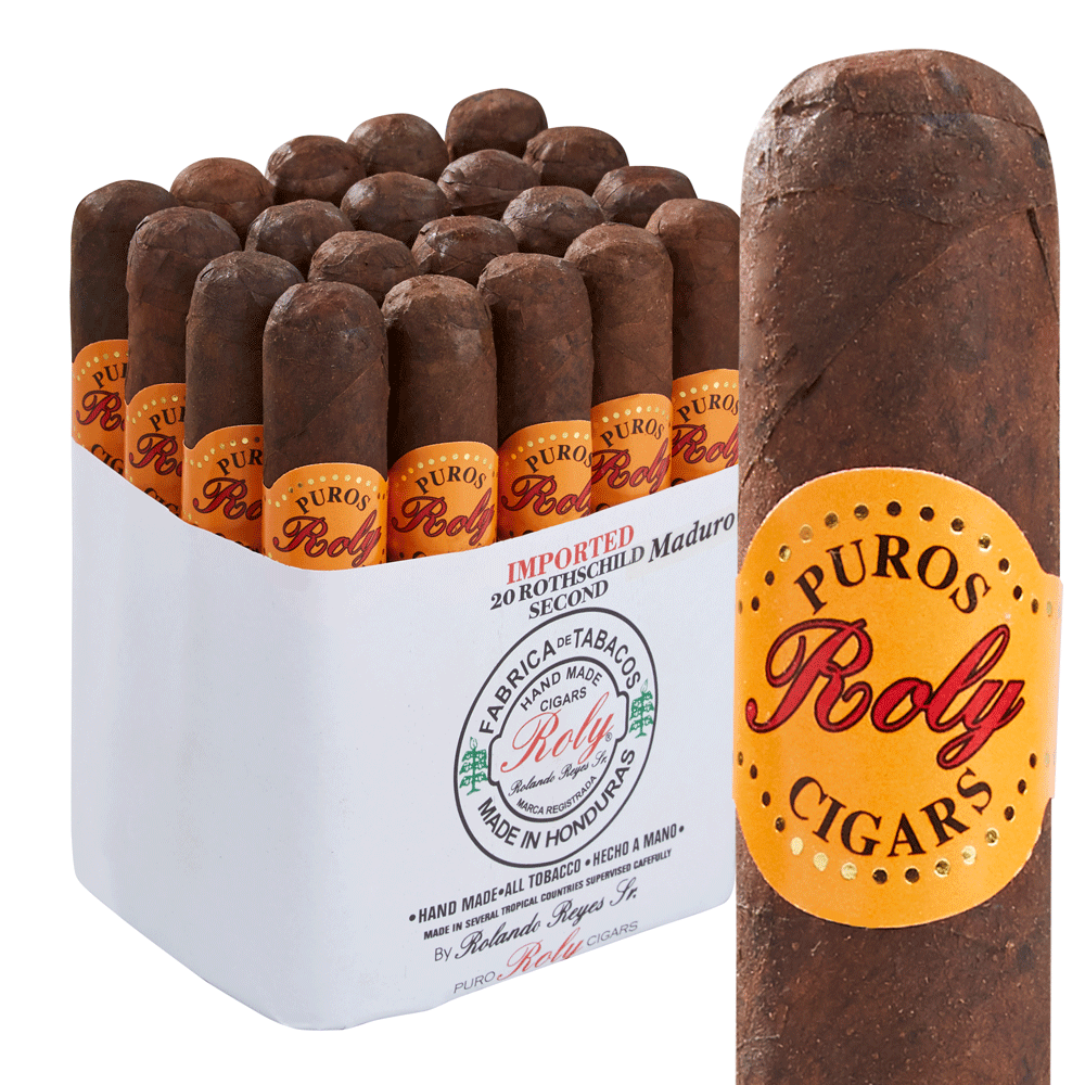 Recoger hojas Adviento Evaluación Roly Robusto Maduro Cigars | Available at Thompson Cigar